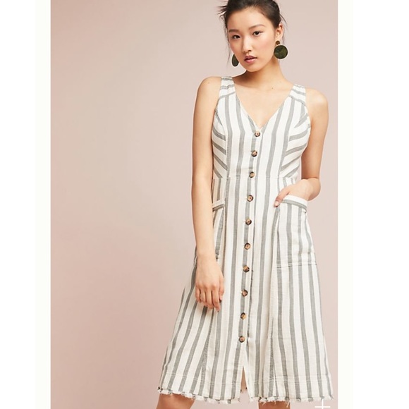 Anthropologie Dresses & Skirts - ANTHROPOLOGIE MAEVE Nantes Textured Shirtdress
